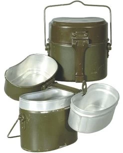 BW Kochgeschirr 3-teilig Alu NEU