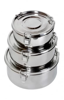 Basic Nature BasicNature Edelstahl Food Container 5 Basic Nature BasicNature Edelstahl Food Container – Bild 3