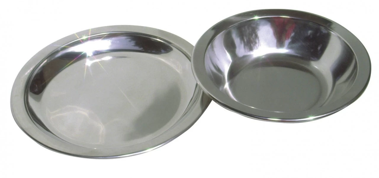 Basic Nature BasicNature Edelstahlteller 3 Basic Nature BasicNature Edelstahlteller