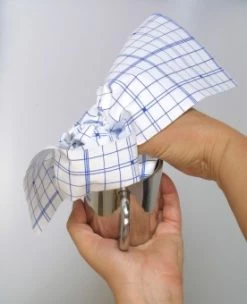 Basic Nature BasicNature Trockentuch, Blaukariert -Robens Store BasicNature Trockentuch blaukariert 3 405355