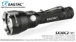 EAGTAC SX30C2, XHP35 HD E4, Kit, Cool White