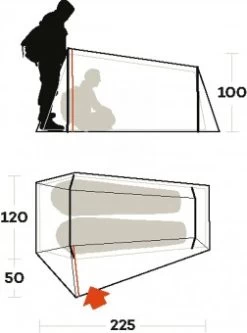 Ferrino Zelt Lightent, Oliv, 1-2 Personen -Robens Store Ferrino Zelt Lightent oliv 1 2 Personen FER026707 4 404023