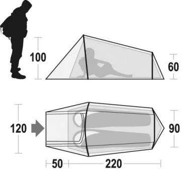 Ferrino Zelt Sling 5 Ferrino Zelt Sling – Bild 3