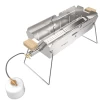KNISTER Gas Und Kohle Grill Edelstahl -Robens Store KNISTER Gas und Kohle Grill Edelstahl 1 405532