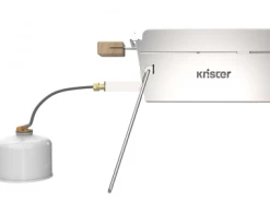 KNISTER Gas Und Kohle Grill Edelstahl -Robens Store KNISTER Gas und Kohle Grill Edelstahl 7 404994