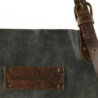 Lederschürze FEUERMEISTER® Antikleder Anthrazit Mit Taschen 7 Lederschürze FEUERMEISTER® Antikleder Anthrazit Mit Taschen – Bild 5