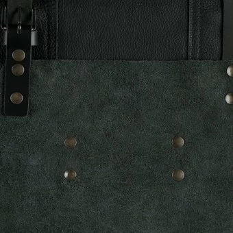 Lederschürze FEUERMEISTER® Schwarz, Riemen Schwarz 6 Lederschürze FEUERMEISTER® Schwarz, Riemen Schwarz – Bild 4