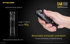 Nitecore E4K 4400 Lumen USB-C 12 Nitecore E4K 4400 Lumen USB-C -Robens Store NC E4K E4K GE 03jpg 4 455102