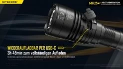 Nitecore MH25 V2 1300 Lumen USB-C -Robens Store NC MH25V2 MH25V2 GE 05jpg 5 454731