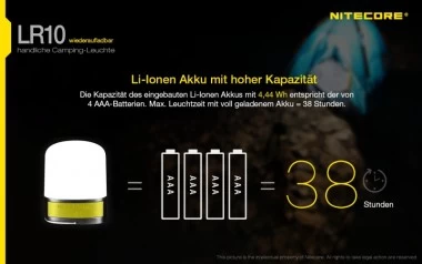 NiteCore LED Laterne LR10 8 NiteCore LED Laterne LR10 – Bild 6