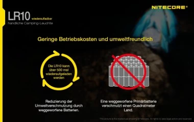 NiteCore LED Laterne LR10 9 NiteCore LED Laterne LR10 – Bild 7