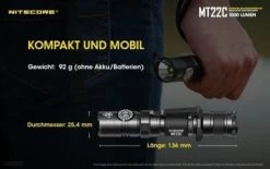 NiteCore LED MT 22/42 -Robens Store NiteCore LED MT 22 42 3 407506