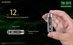 Nitecore TIKI GTID - Glow In The Dark - Pocket Keychain EDC LED 13 Nitecore TIKI GTID - Glow In The Dark - Pocket Keychain EDC LED -Robens Store NiteCore TIKI GTID Glow in the dark Pocket Keychain EDC LED 5 407054