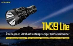 NiteCore TM39 Lite 5200 Lumen LED Tiny Monster -Robens Store NiteCore TM39 Lite 5200 Lumen LED Tiny Monster NIC127014 3 407748