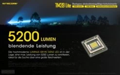 NiteCore TM39 Lite 5200 Lumen LED Tiny Monster -Robens Store NiteCore TM39 Lite 5200 Lumen LED Tiny Monster NIC127014 4 406260