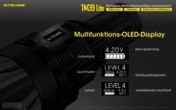 NiteCore TM39 Lite 5200 Lumen LED Tiny Monster -Robens Store NiteCore TM39 Lite 5200 Lumen LED Tiny Monster NIC127014 6 406455