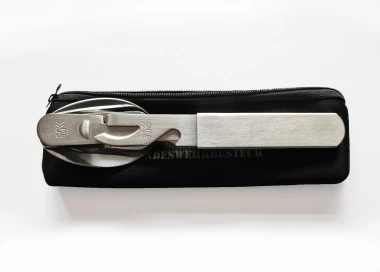 OFW Bund - Besteck BW Essbesteck Bundeswehr 4-teilig - 100% Original 6 OFW Bund - Besteck BW Essbesteck Bundeswehr 4-teilig - 100% Original – Bild 4