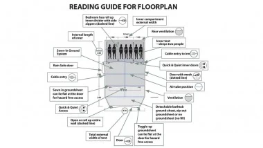 Outwell Zelt Cloud, 5 Personen 7 Outwell Zelt Cloud, 5 Personen – Bild 5