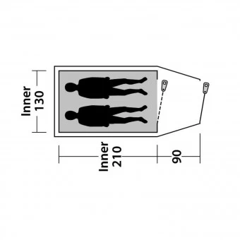 Outwell Zelt Earth, 3 Personen 5 Outwell Zelt Earth, 3 Personen – Bild 3