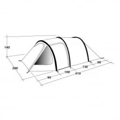 Outwell Zelt Earth, 4 Personen -Robens Store Outwell Zelt Earth 4 Personen OUW150170 4 403902