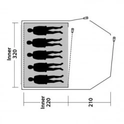 Outwell Zelt Earth, 5 Personen 11 Outwell Zelt Earth, 5 Personen -Robens Store Outwell Zelt Earth 5 Personen OUW150170 3 403927