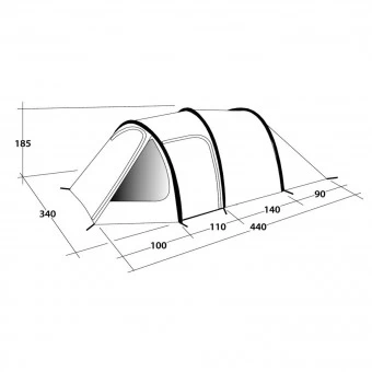 Outwell Zelt Earth, 5 Personen 6 Outwell Zelt Earth, 5 Personen – Bild 4