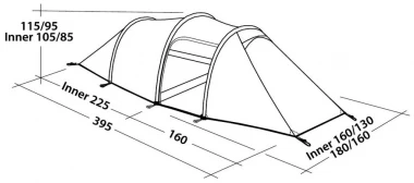 Robens Voyager 3ex, 3 Personen Zelt 4 Robens Voyager 3ex, 3 Personen Zelt – Bild 2