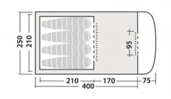 Robens Zelt Cabin, 4 Personen -Robens Store Robens Zelt Cabin 4 Personen ROB150126 3 403712