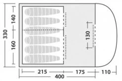 Robens Zelt Cabin, 6 Personen -Robens Store Robens Zelt Cabin 6 Personen ROB150126 3 402814