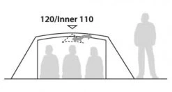 Robens Zelt Lodge, 3 Personen -Robens Store Robens Zelt Lodge 3 Personen ROB152007 4 404099