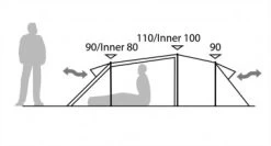 Robens Zelt Osprey, 2 Personen -Robens Store Robens Zelt Osprey 2 Personen 4 402347