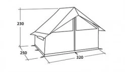 Robens Zelt Prospector Shack -Robens Store Robens Zelt Prospector Shack 4 402608
