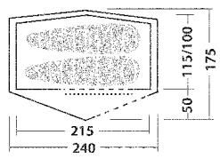 Robens Zelt Starlight, 2 Personen -Robens Store Robens Zelt Starlight 2 Personen ROB152087 3 404216