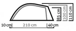 Salewa Zelt Litetrek -Robens Store Salewa Zelt Litetrek 3 403400
