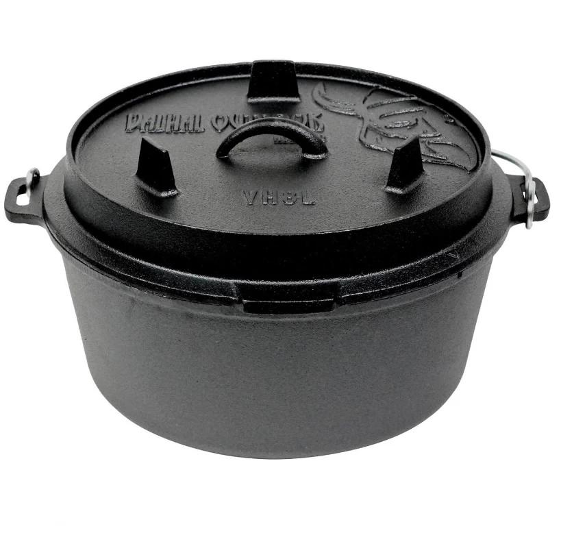 Valhal Outdoor Feuertopf 8L, Planer Boden 3 Valhal Outdoor Feuertopf 8L, Planer Boden