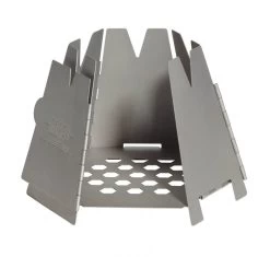 Vargo Hexagon Edelstahl Holzofen